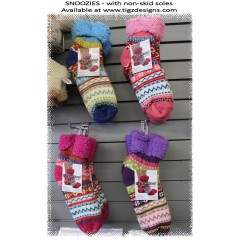 SNOOZIES Sherpa Lined Footies